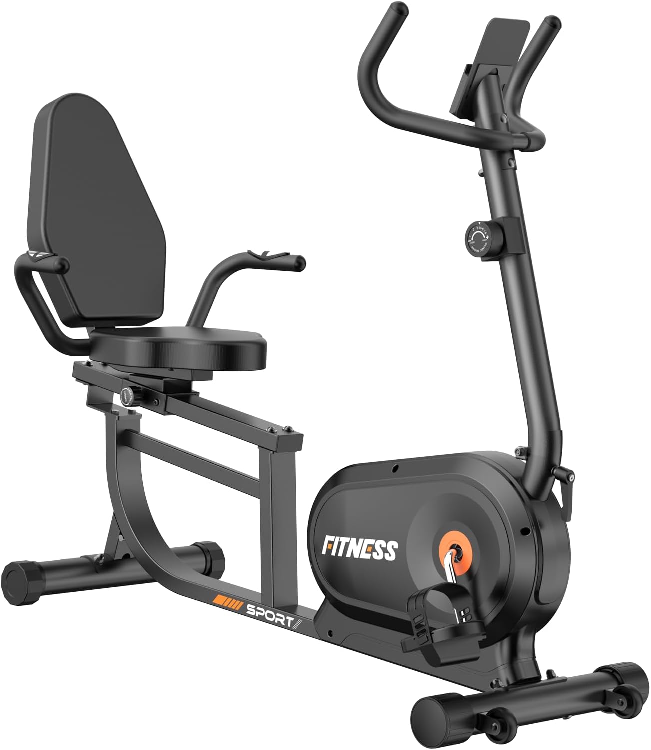 Dskeuzeew Bicicleta Estática Profesional para Gimnasio con Pantalla LCD y Portavasos