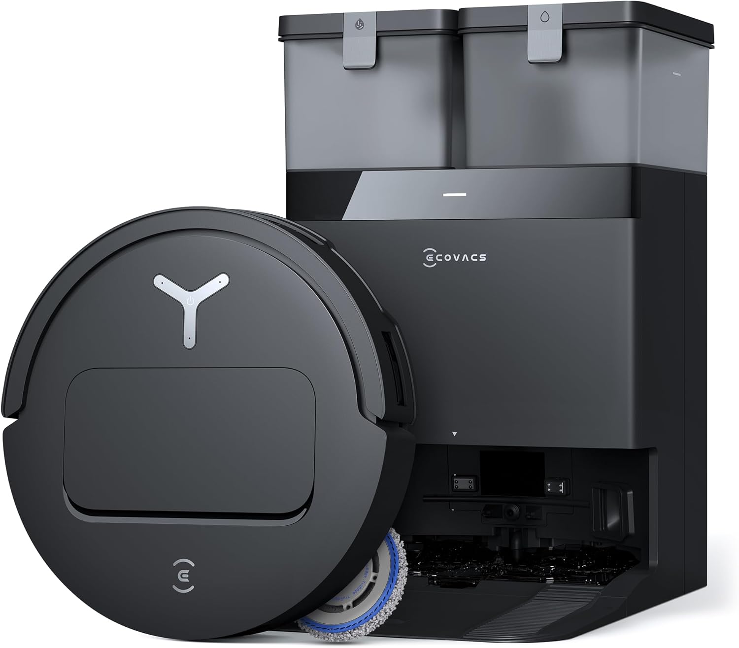 ECOVACS T50 Omni GEN2 Robot Aspirador con Estación, Potencia de 21000 Pa