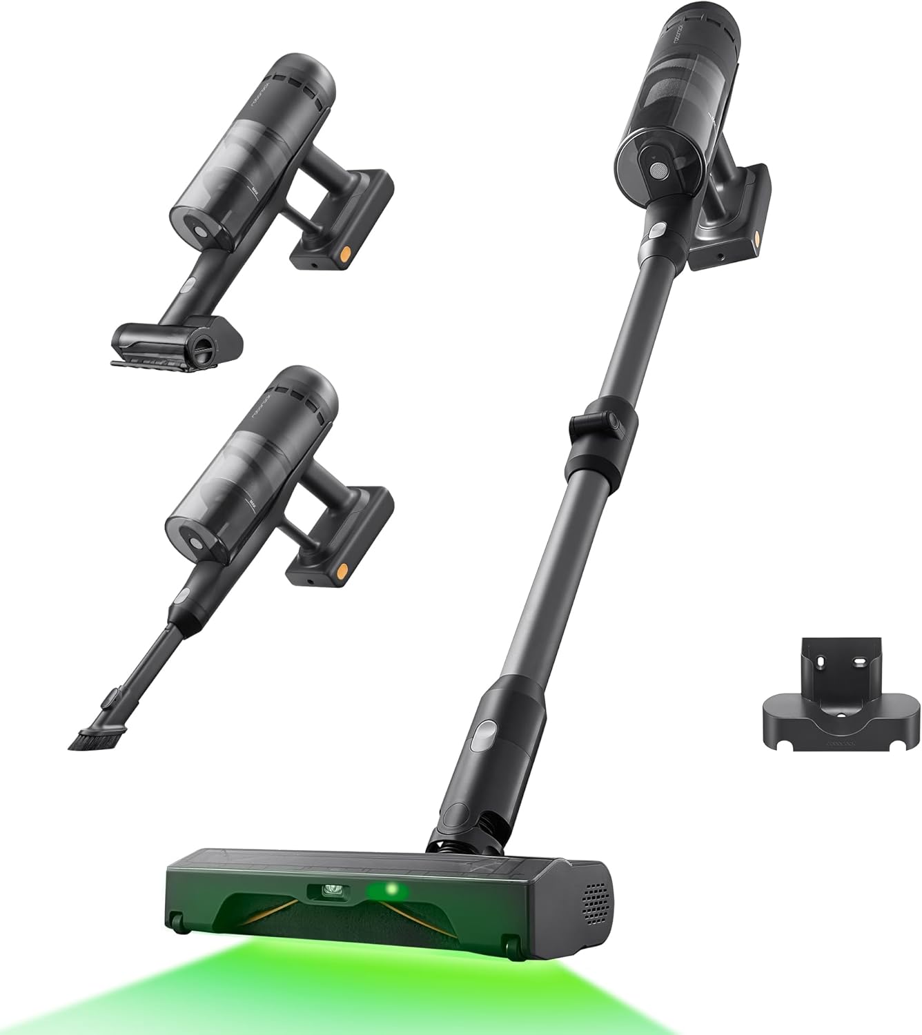 Aspiradora escoba inalámbrica Roborock H60 Ultra, 210 AW, 90 min de autonomía | Tubo plegable a 90°, filtración del 99,9%, cepillo antienredos para alfombras y suelos duros